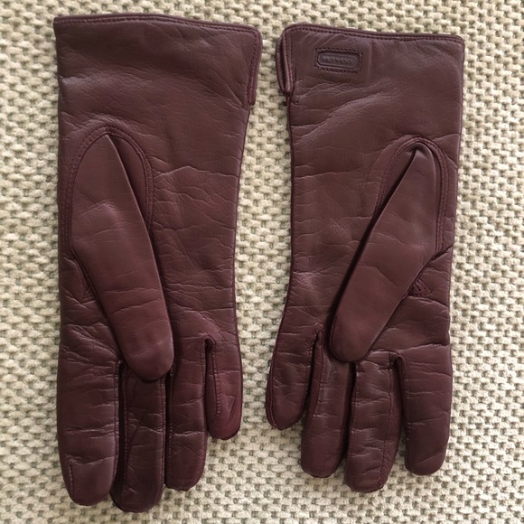 Coach leather gloves - Picture 9 of 10